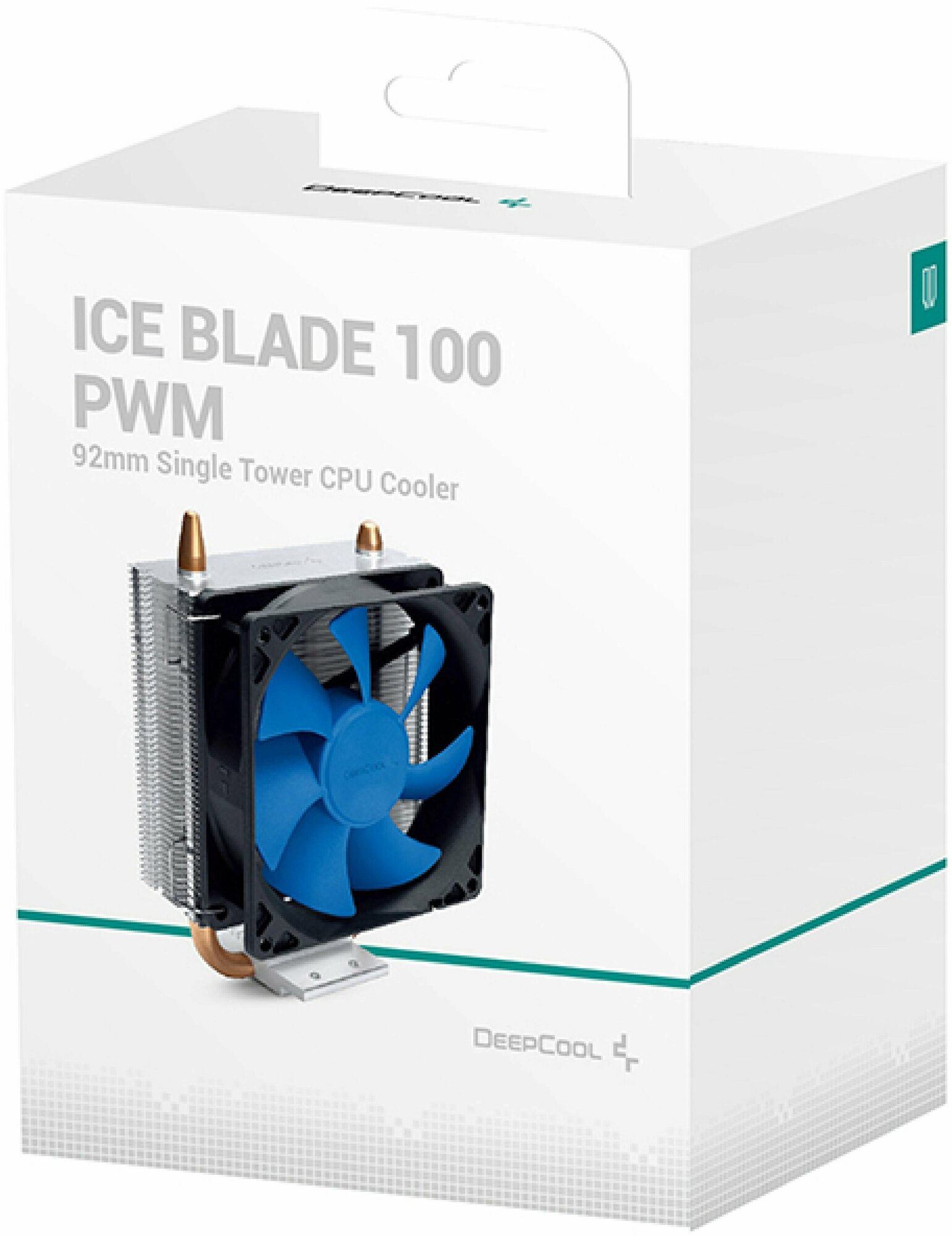 Устройство охлаждения(кулер) DEEPCOOL ICE BLADE 100 PWM, 92мм, Ret - фото №10