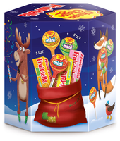 Подарочный набор Chupa Chups Новогодний Fruittella Мини 103 г