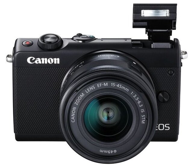 Фотоаппарат Canon EOS M100 Kit черный 15-45mm IS STM LP-E12 фото 3