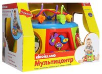 Интерактивная развивающая игрушка Kiddieland Активный короб синий/желтый/зеленый/красный