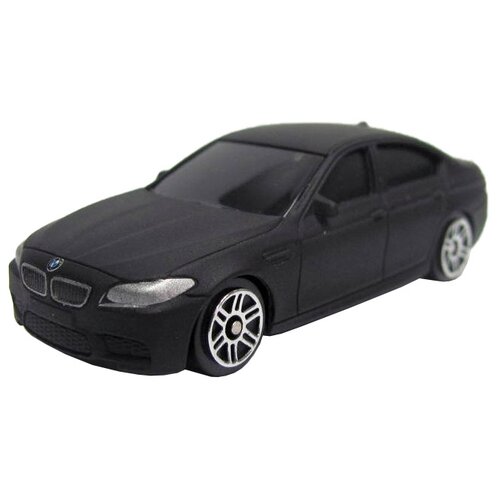 Легковой автомобиль RMZ City BMW M5 (344003SM) 1:64, 9 см, матовый черный кукла enchantimals бри банни и твист