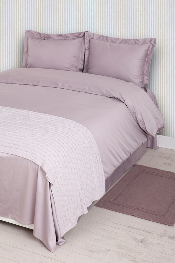 Постельное белье 1.5 спальное Luxberry Daily Bedding лавандовое (150x210 / 220x240 / 50x70)