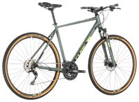 Горный гибрид Cube Nature Exc (2019) green/black 58 см (требует финальной сборки)