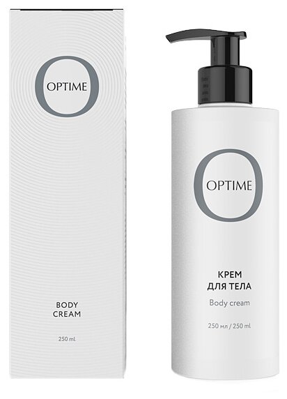 OPTIME Крем для тела с ароматом легкого парфюма Body Cream Parfum, 250 мл