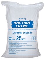Наполнитель Чистый котик Силикагелевый (55 л/25 кг)