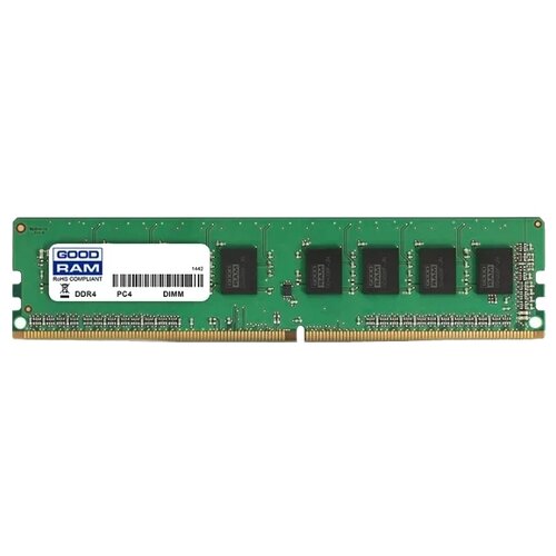 Оперативная память GoodRAM 8 ГБ DDR4 2666 МГц DIMM CL19 GR2666D464L19S8G 757900₽