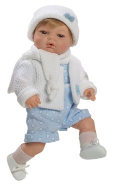 Кукла Berbesa мягконабивная 42см RAUL LLORON (4309)