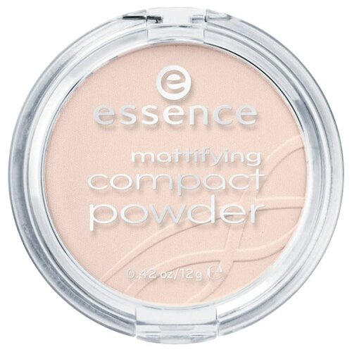 Essence пудра компактная mattifying светлый беж т.10