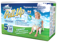 Skippy трусики Pull Up 5 (12-18 кг) 32 шт.