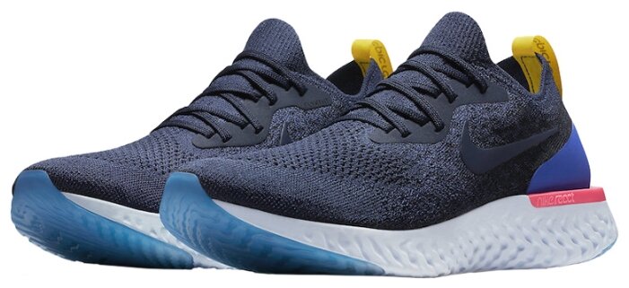 nike epic react flyknit navy blue