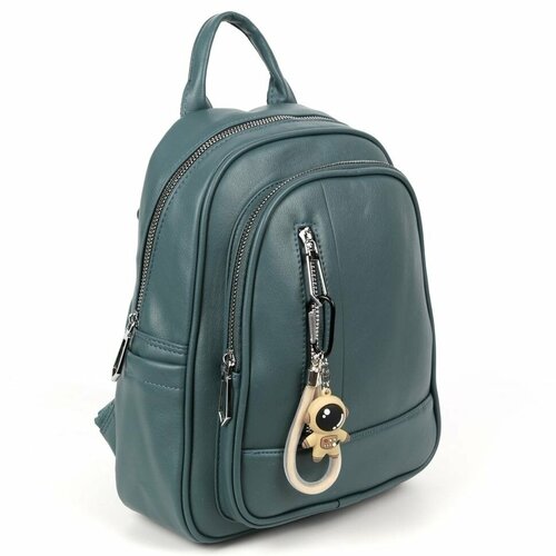 фото Рюкзак z166-13 синий, фактура гладкая, синий, зеленый piove