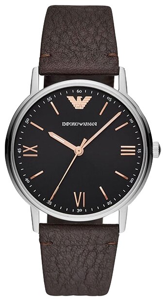 Наручные часы EMPORIO ARMANI AR11153, черный, серебряный