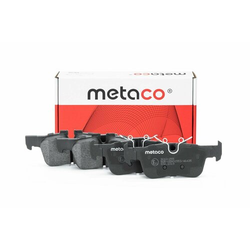 Колодки тормозные задние дисковые к-кт Metaco 3010-255