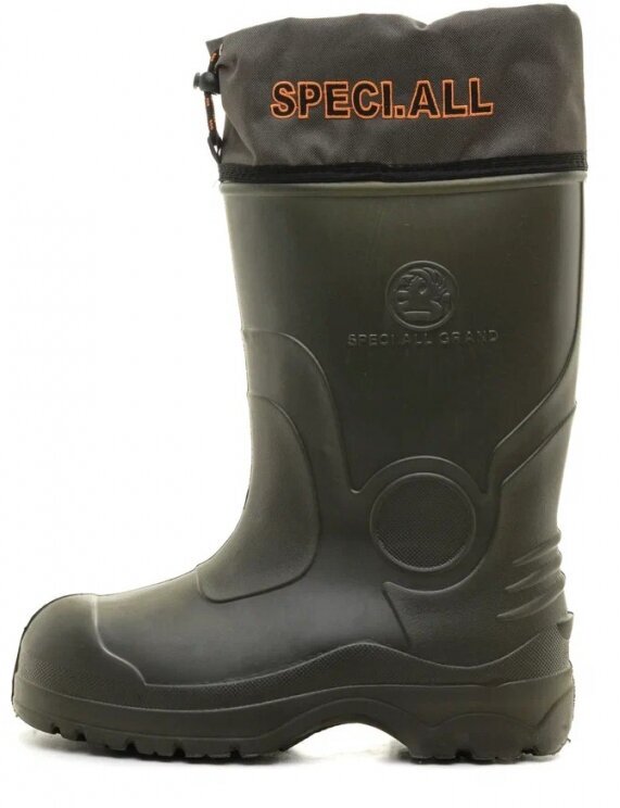 фото Сапоги KAURY SPECI.ALL ЭВА 970-70 мужские с манжетой, утепленные р.41-42 олива (зима)