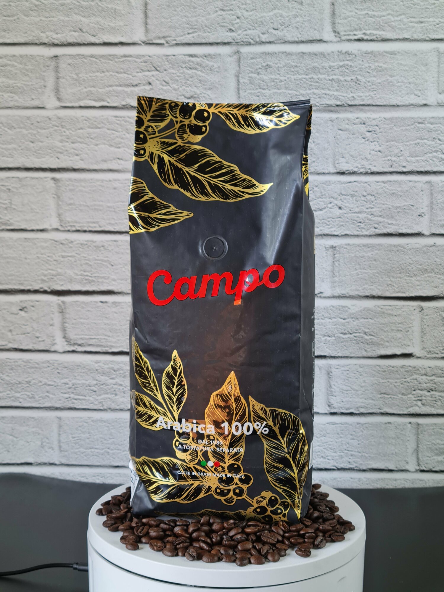 CAFE NOIR/ Кофе эспрессо в зернах CAMPO BLEND BASIC 100% арабика 1000 гр. - фотография № 2