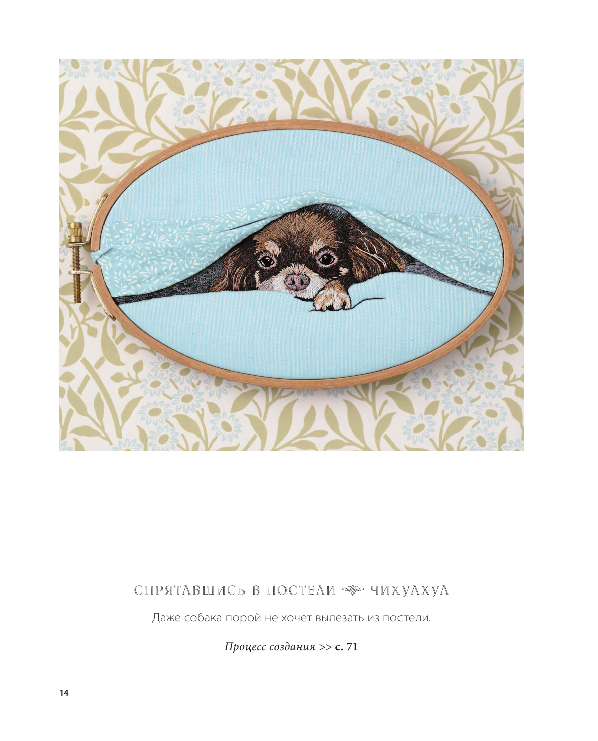 Портретная вышивка. Самоучитель по «рисованию» собак вышивальной иглой (чихуахуа) - фото №13