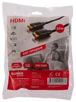 Кабель LUMAX HDMI - HDMI (91) 3 м черный