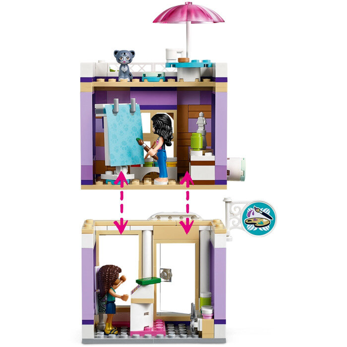 Lego Friends 41365 Художественная студия Эммы Конструктор - фото №13