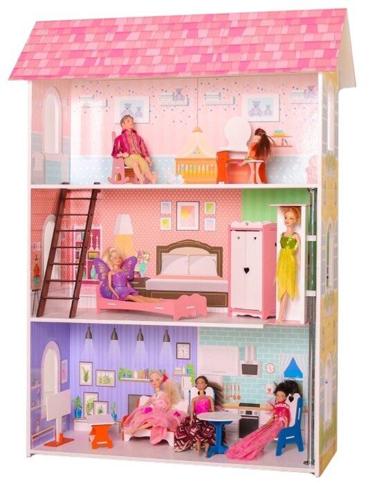 SunnyToy кукольный домик Усадьба
