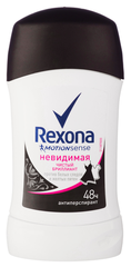 Rexona Антиперспирант Motionsense Невидимая Чистый бриллиант, стик, 40 мл