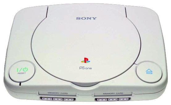 Игровая приставка Sony PlayStation One, без игр, белый