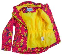 Куртка Oldos размер 96, малиновый / желтый