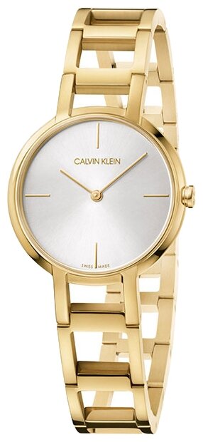 Наручные часы CALVIN KLEIN, золотой, белый