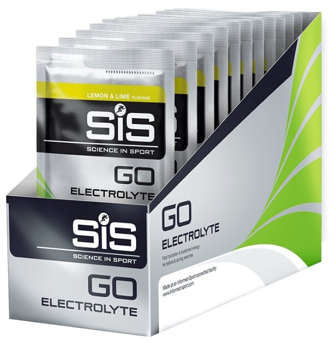 Изотоник Science In Sport GO Electrolyte Powder (18 шт х 40 г)
