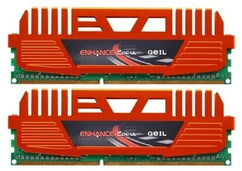 Оперативная память GeIL 8 ГБ (4 ГБ x 2 ) DDR3 1600 МГц DIMM CL9 GEC38GB1600C9DC