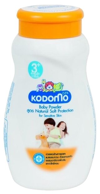 KODOMO Присыпка Natural Soft Protection Естественная бережная защита 50 г