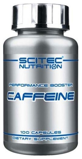 Предтренировочный комплекс Scitec Nutrition Caffeine (100 шт.)