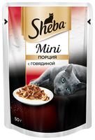 Корм для кошек Sheba Mini с говядиной (0.05 кг) 1 шт. 0.05 кг 1