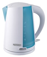 Чайник Hermes Technics HT-EK603, white/blue