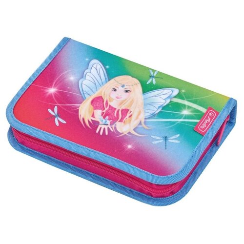 фото Herlitz пенал rainbow fairy (50014309) розовый/голубой