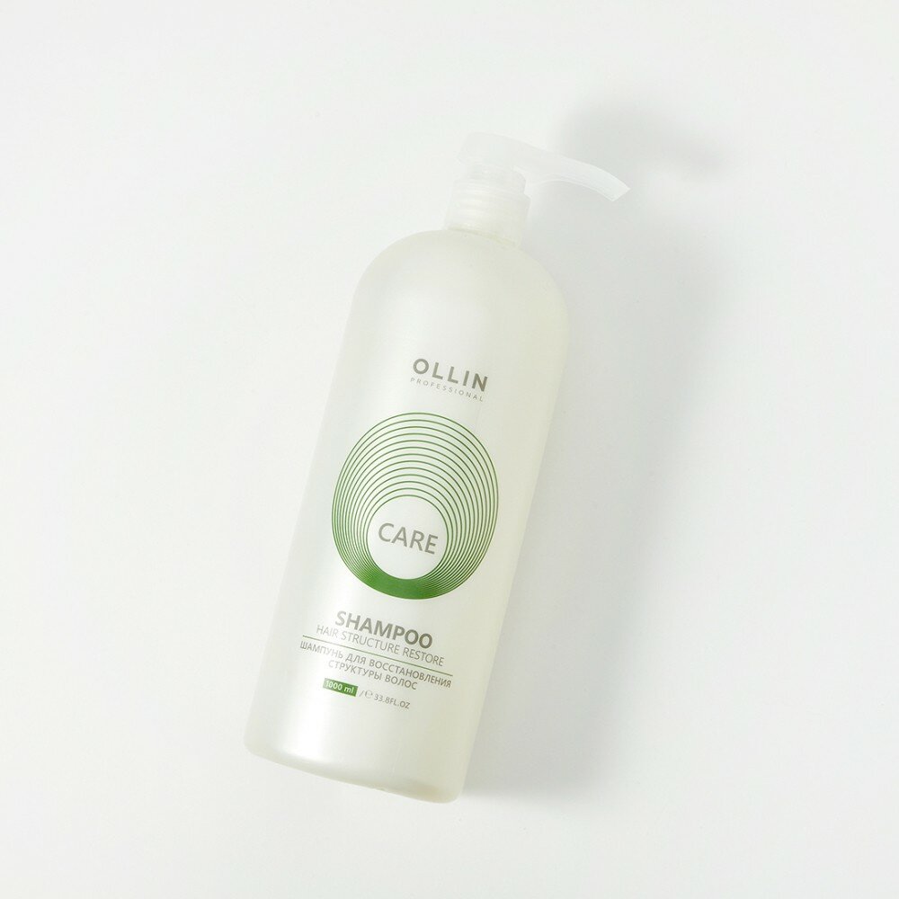 Ollin Professional Shampoo Шампунь для восстановления структуры волос 1000 мл (Ollin Professional, ) - фото №8