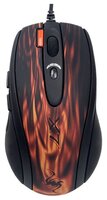 Мышь A4Tech XL-750BK Red Fire Black-Red USB