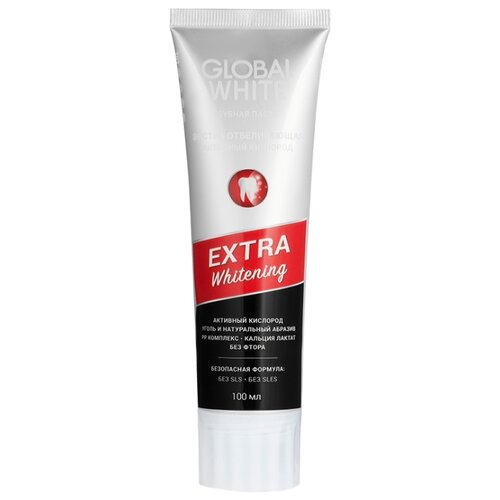 фото Зубная паста global white extra