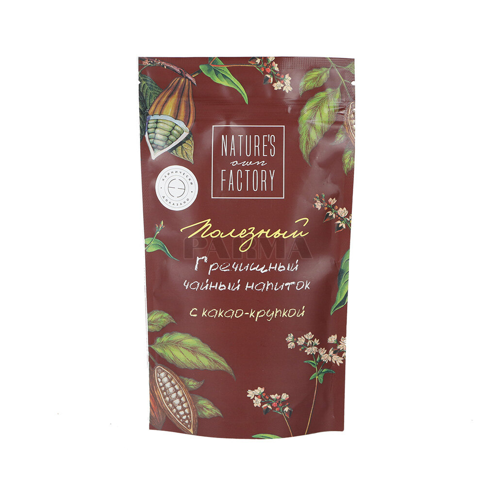 Гречишный чайный напиток Nature's Own Factory, с какао крупкой, 100 г - фото №5