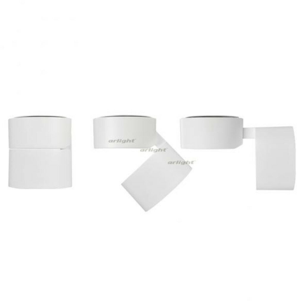 Потолочный светодиодный светильник Arlight SP-Rondo-Flap-R110-25W Warm3000 / - фото №9