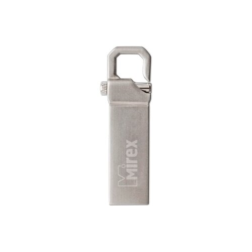 Флешка Mirex CRAB 32 ГБ, 1 шт., стальной флешка mirex bottle opener 4 гб 1 шт стальной