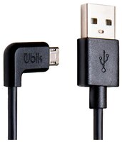 Кабель Ubik USB - microUSB (UM11) 1.2 м черный