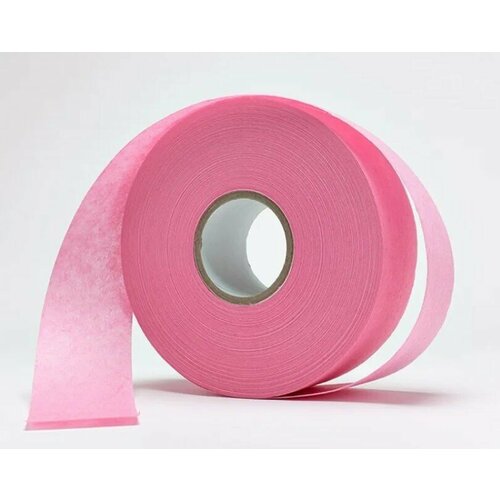 Бумага (полоски) для депиляции в рулоне, цвет: розовый, 7×500 см, 1 шт.