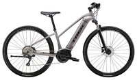 Электровелосипед TREK Dual Sport+ Womens (2019) metallic gunmetal XS (158-165) (требует финальной сб