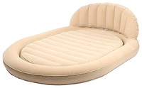 Надувная кровать Bestway Royal Round Air Bed бежевый