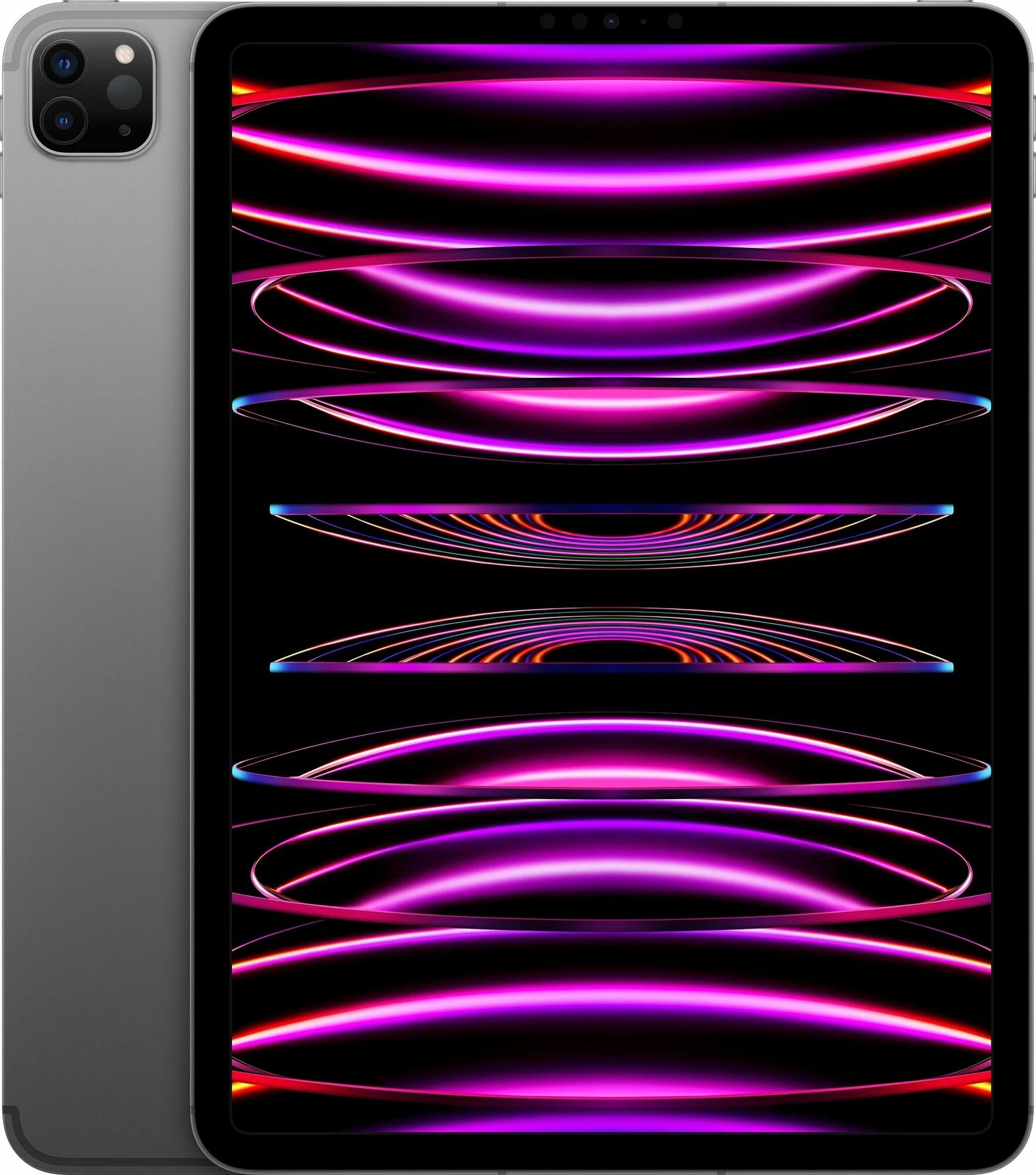 11 Планшет Apple iPad Pro 11 2022, 256 ГБ, Wi-Fi, iPadOS, Space Gray (космический серый)