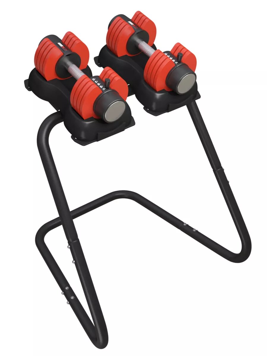 Стойка для хранения гантелей UNIX Fit для 1 пары весом 11 кг. UNIXFIT