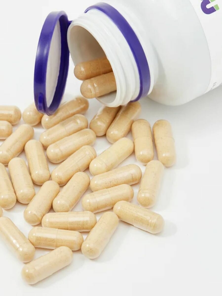 Изображение NOW Подорожник, клетчатка 500 мг, 200 капсул/Psyllium Husk (масса капсулы 900 мг)