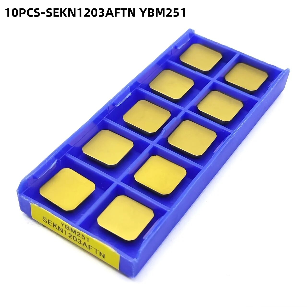 SEKN1203AFTN YBM251 SEKN1504AFTN YBM351 индексируемые фрезерные пластины токарный станок по металлу токарные инструменты обработка стали и нержавеющей стали, SEKN1203AFTN YBM251