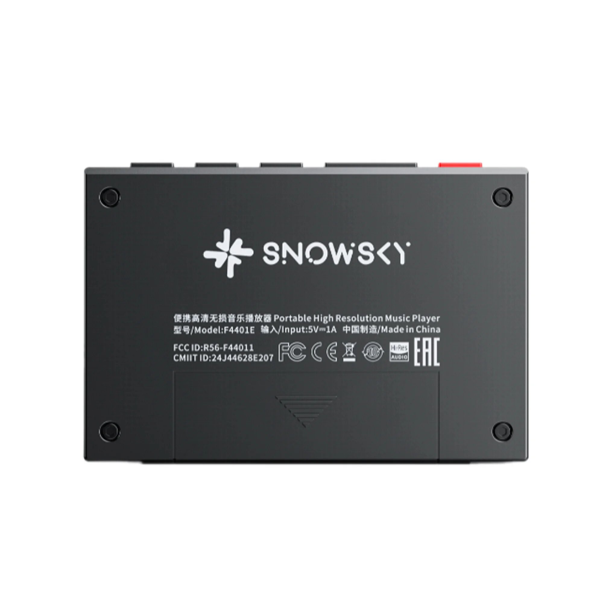 Музыкальные Плееры Xiaomi Портативный плеер FiiO Snowsky Echo Mini (F4401E) black, черный