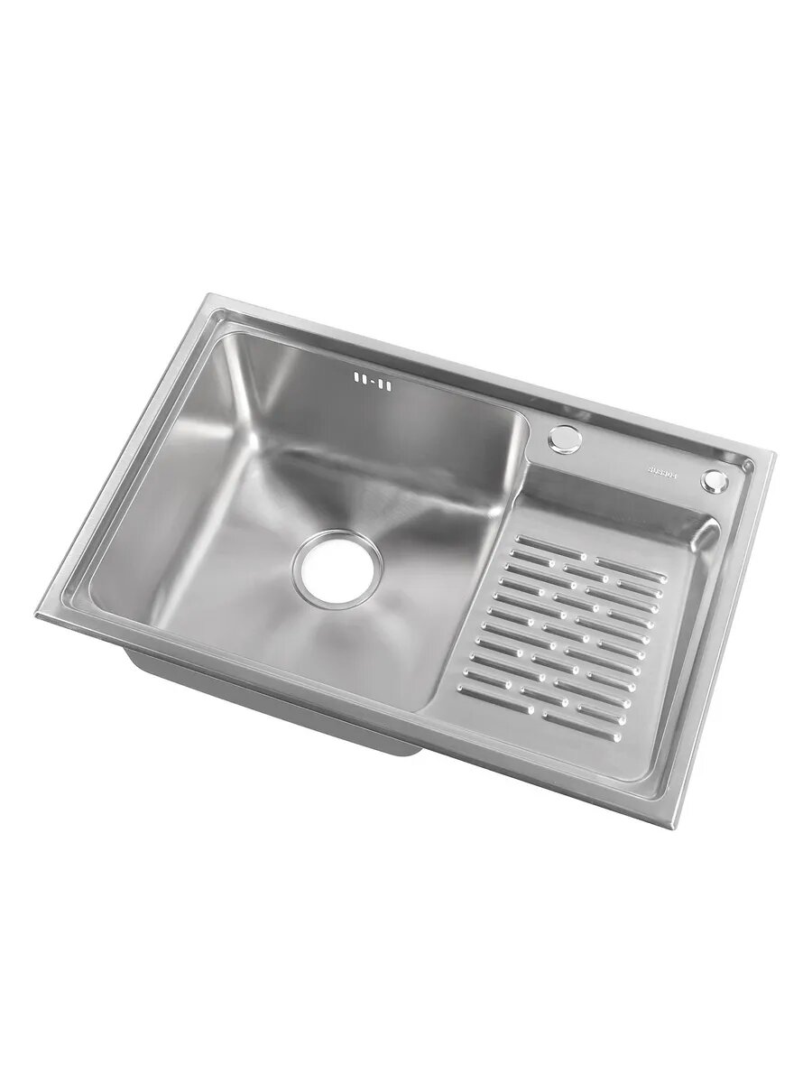 Раковина с верхним креплением из нержавеющей стали 304